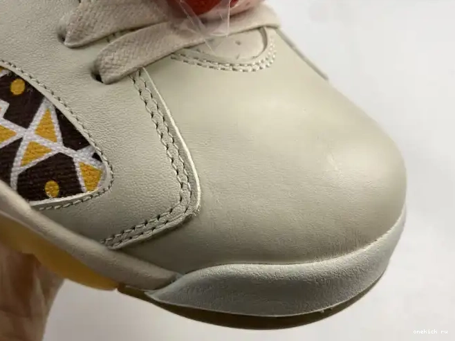 Chep Onekick Sail Jordan 6 Quai54 Retro (2020) Brown AIR CZ4152-100 0430